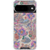 Warm Taupe Floral Google Pixel 10 Clear Case